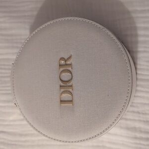 Christian Dior Round Vanity Case New in Box